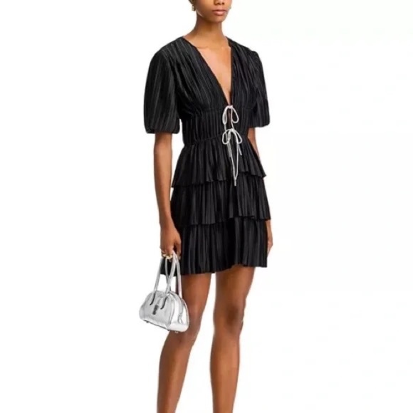 WAYF Thinking Of You Mini Dress - Picture 1 of 5